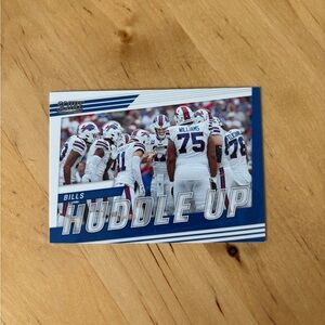 🏈 3/$10 🏈 BUFFALO BILLS Huddle Up 2022 Panini Score Football Card # HU-BUFF